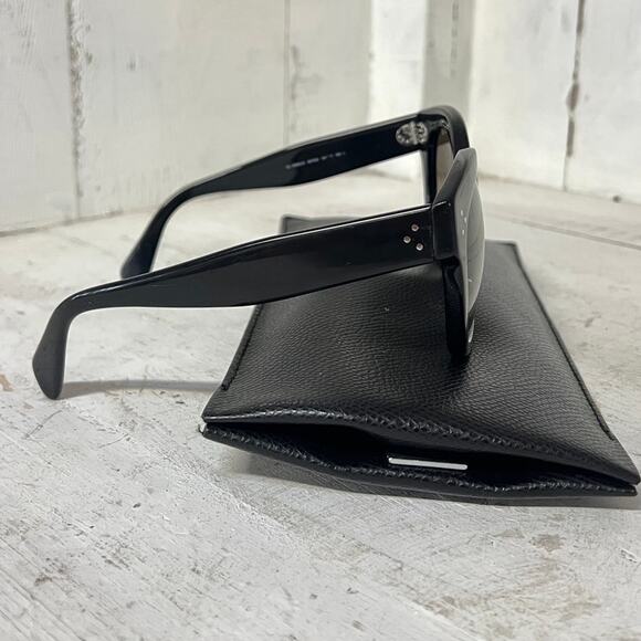 Celine 41805/S Black Frame Gradient Brown Lens Square Sunglasses - Picture 4 of 7